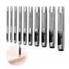 10PCS Belt Punch Set Carbon Steel High Hardness Round Hollow