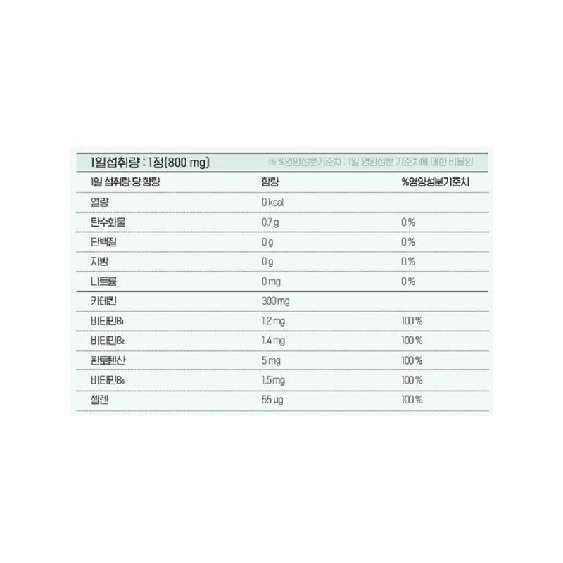 에버비키니 그린컷 녹차 카테킨 다이어트 보조제 24g 30정 1개 30정