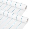 Kolldenn 2 Rolls Lined Fabric Bulletin Board Roll 4 x
