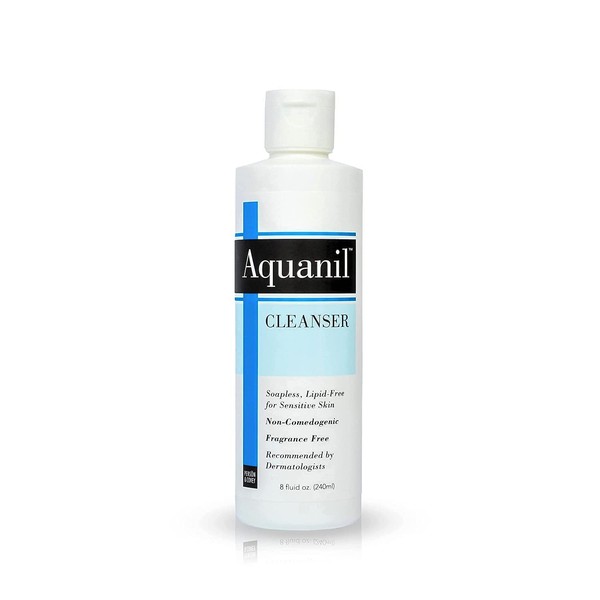 Aquanil Skin Cleanser, Soapless Lipid-free Cleanser - 8 Fl Oz (Pack of 2)