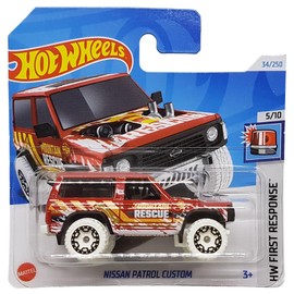 Hot Wheels - Nissan Patrol Custom - HW First Response 5/10 - HTB59 - Short Card - Mountain Rescue - Mattel 2024