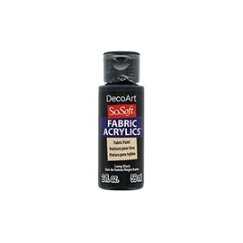 Deco Art DSS24 12860024 Fabric Paint Saw Soft 2.0 fl oz (59 ml) Lampplack