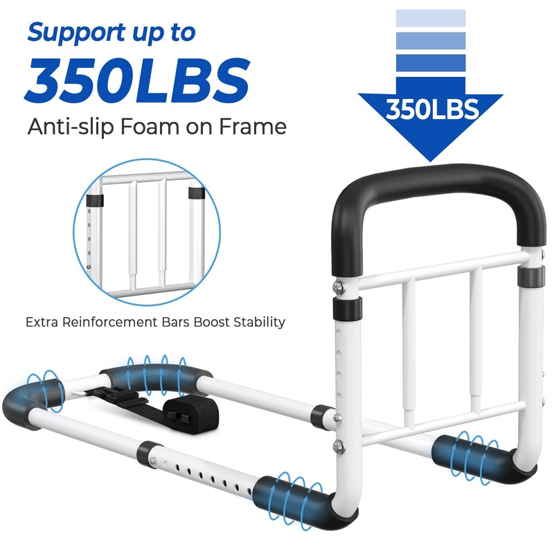 Bed Rails for Elderly Adults Safety, 350 LB Capacity, Model