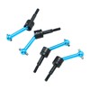 4Pcs Metal Universal Drive Shaft CVD 70mm for Tamiya TT02