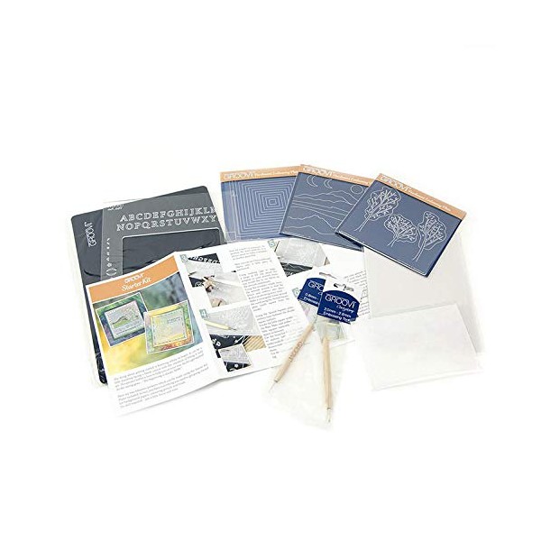 Groovi Plate Starter Kit (for Parchment Crafting)