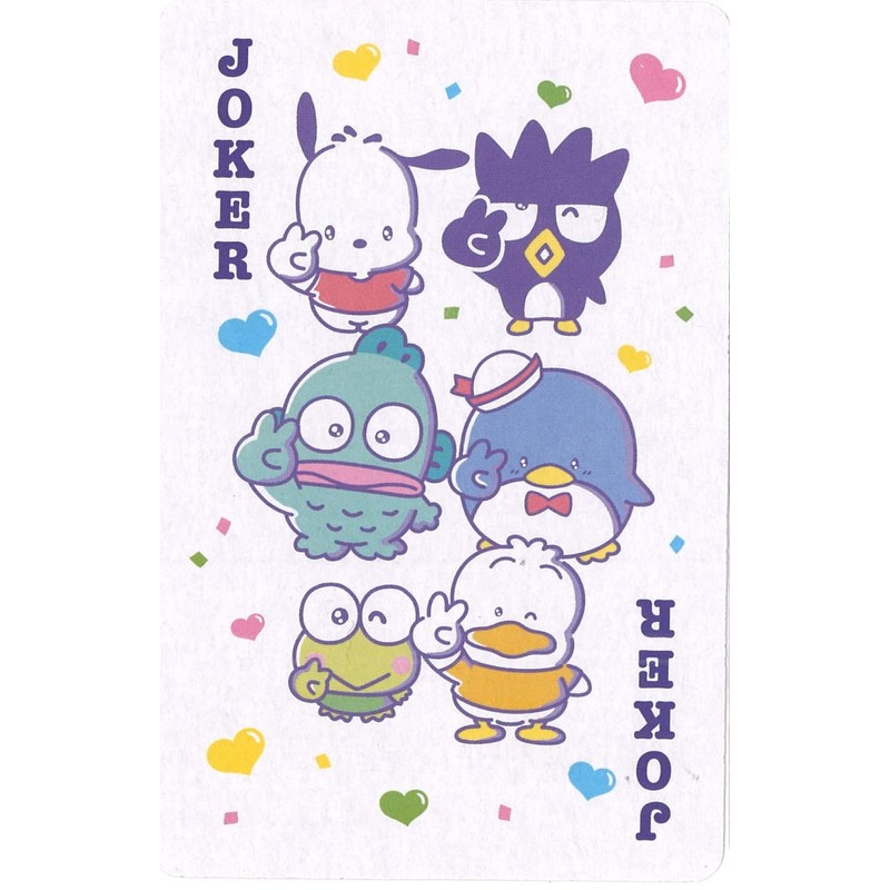 FRIEND Characters Badtz-Maru AhirunoPekkle Playing Cards 3.5" x 2.4" x