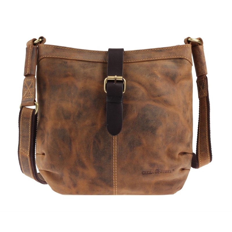 Greenburry Vintage Shoulder Bag Leather 27 cm