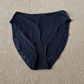 Skims Onyx Jelly Sheer Fits Everybody Cheeky Briefs, Size 4X NWT