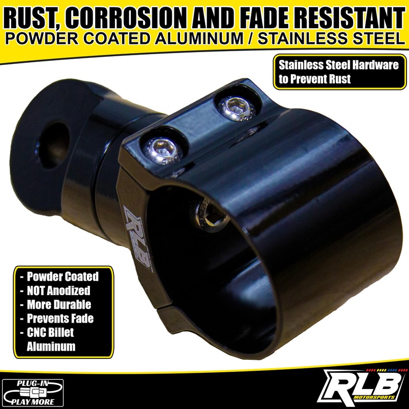 RLB Motorsports 1.875" UTV Whip Light Mount UTV Accessories- (1