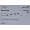 7.5 watt 120 volt CA5 Candelabra E12 Base Clear Decor