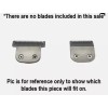 Wahl (2)Wahl Blade Replacement White Backing Plastic Part for Detailer-