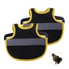 Pack of 2 chicken saddles for chickens, chicken saddle, high