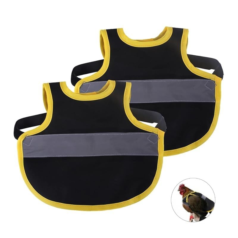 Pack of 2 chicken saddles for chickens, chicken saddle, high