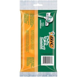 BIC Bic Twin Select Mens Razors, 10 Count (Pack of 5)