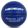 NEOGOAT 2.2LBS 28.5" Weighted Basketball Size 6 Heavy Basketball Training