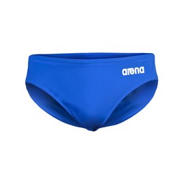 ARENA Men's Standard Team Swim Briefs Waterpolo Solid Swimsuit, Royal-White, 42