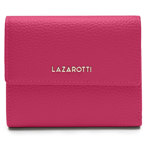 Lazarotti Bologna Women's Medium Leather Wallet with Press Stud Fastening,