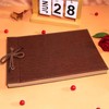 Scrapbook Photo Album Vintage cover Leather Scrapbook Vintage Style Travel