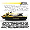 Stiffie STIFFIE Whipline White/Espresso Brown 3" Boat & PWC Registration