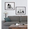 DesignOvation Gallery Wood Photo Frame Set for Customizable Wall Display,