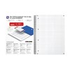 Oxford Office A4 College Writing Pad Squared Blue 100050225