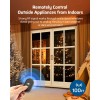 DEWENWILS Outdoor Remote Control Outlet Wireless Remote ChristmasDecor