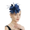 Myjoyday Women's Fascinators Hat for Tea Party Church Cocktail, Feathers