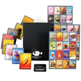 LOTERISMO – Lotería Reimagined, Featuring 54 All-New Cards with Food, Characters & Icons from Mexican Culture (15 Players)