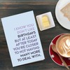 Qiliji Funny Getting Older Birthday Card for Men Women, Old