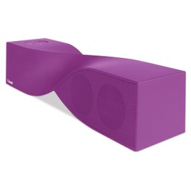 iSound Twist Portable Bluetooth Speaker with Speakerphone (purple) - Speakers - Retail Packaging - Purple