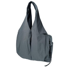 Cross Marberry R62 Large Tote Bag, Large Capacity, Zipper, Nylon, Lightweight, Women's, Stylish, Many Pockets, Multiple Storage, gray