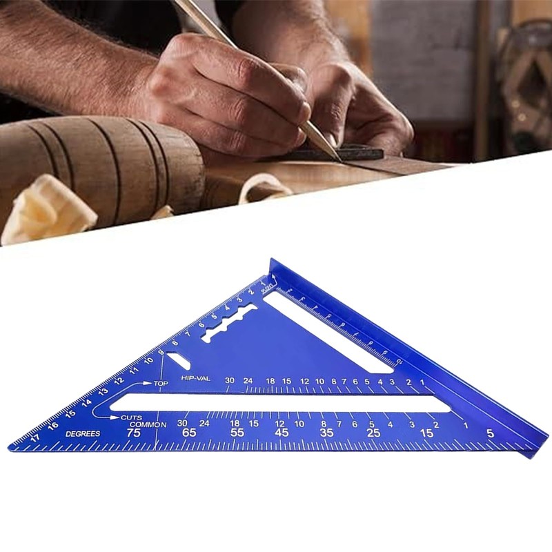 Drafting Triangle - Metric Scale Ruler - Aluminum Alloy Measuring