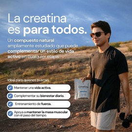 CARO FIT Creatina Monohidratada 100% Pura Sin Sabor, Vegana, Sin Azúcar 90 Porciones de 5g Solo 1 Ingrediente Para Energía, Fuerza y Recuperación Muscular - 450g