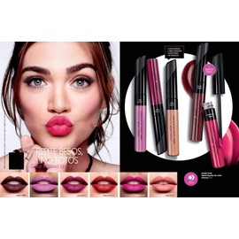 Cyzone Studio Look Intense Color Liquid Lipstick, Long-lasting, High Fixing, Color: Deep Red .20 oz (6ml)