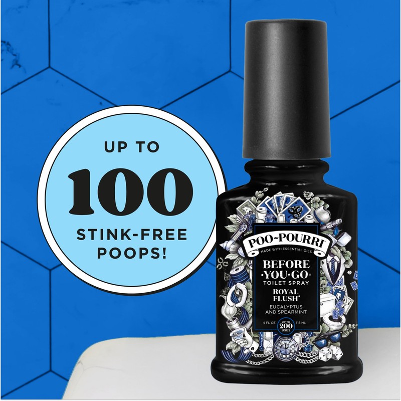 Poo-Pourri Before-You-Go Toilet Spray, Royal Flush, 2 Fl Oz -