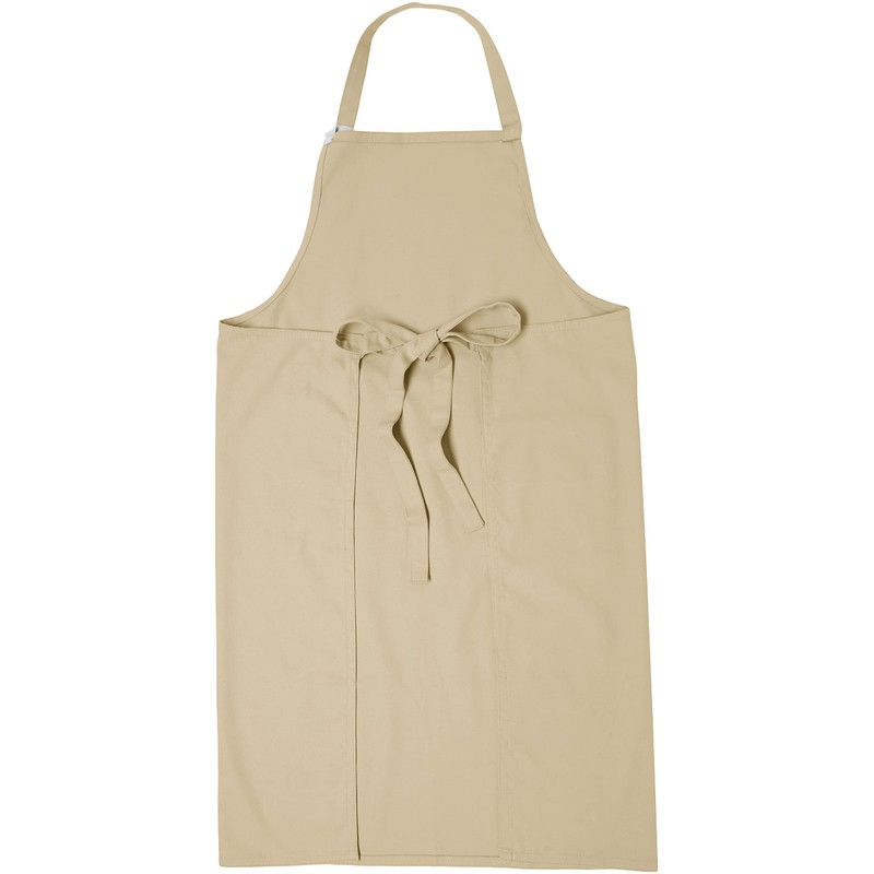 Basic Standard Apron, Long, Stylish, Solid, Simple, Canvas, Durable, 10