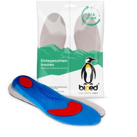 biped Gel Insoles for Cutting to Size - Gel Soles with Comfortable Cushioning for Fatigue-Free Walking z2752 (35-40)