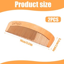 IKOPFLN Holzkamm Haarkamm Entbindungskamm Holz weibliche Entbindungskamm Entbindungskamm Entbindungswerkzeug, geeignet für werdende Mütter und schwangere Frauen