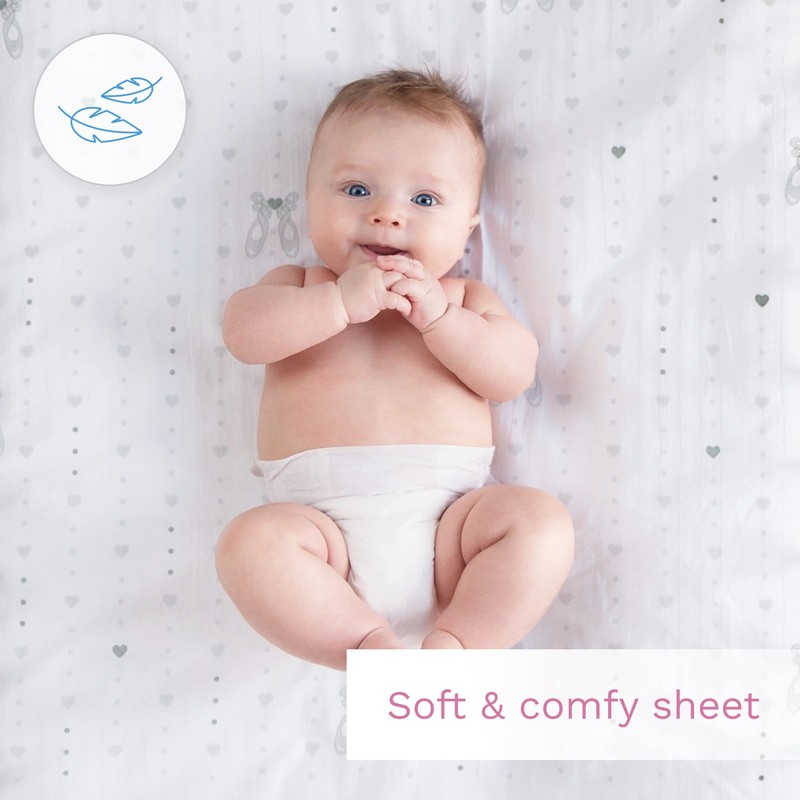 100% Cotton Fitted Sheet with Waterproof Mattress Protector to fit
