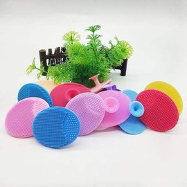 JQ Nose pore brush, face washing, nose, hypoallergenic finger-insert makeup cleanser, semi-permanent makeup / 코모공솔 세수 코 저자극 손가락끼우는 화장세안솔 반영구
