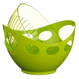 Premier Housewares Strainer and Bowl Set - Lime Green