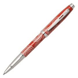 Sheaffer Gloss Red Pattern Rollerball Pen (9272-1)