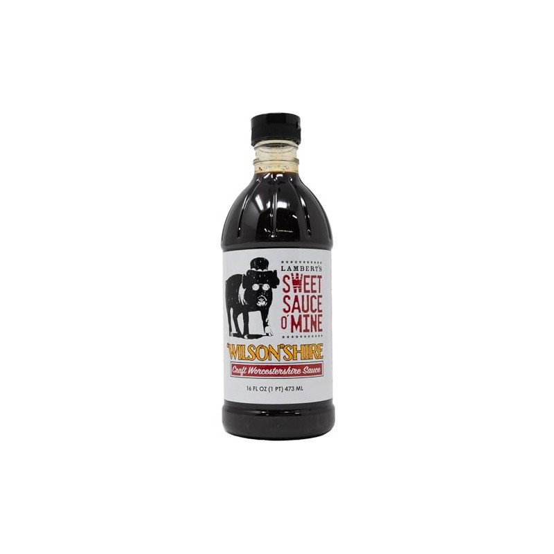 Wilsonshire Sauce - Small Batch Craft Worcestershire Sauce 16 Ounce
