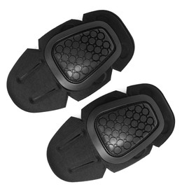 MERJAZ Tactical Knee Pads Inserts for G3 Tactical Combat Military Paintball Hunting Airsoft Pants 1 Pair Protective Gear Black