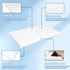 Swtmerry Flat Pillows for Sleeping,Ultra Thin Bed Pillows Standard Size