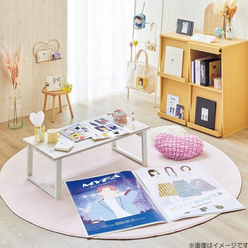 LIHIT LAB Myfa A3306-3 Decoration Box Pouch, Oshi-Katsu (Fan Culture),