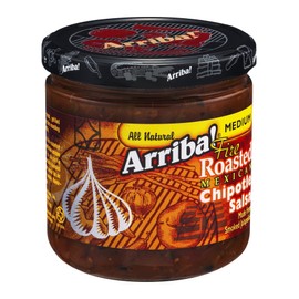 Arriba! Chipotle Salsa, 16-Ounce Glass (Pack of 6)