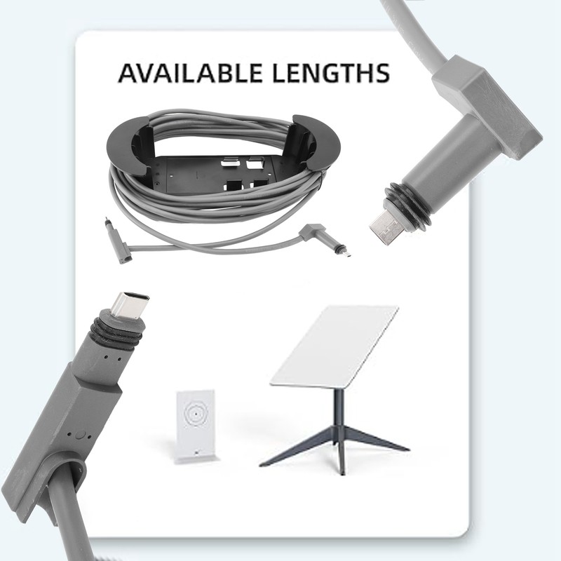 Cable Holder for Starlink Space Saving Multifunction Portable Replacement Cable