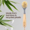 White Magic Eco Basics Cast Iron Brush – Ergonomic Bamboo