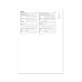 SIMPLICITY Sewing Pattern SS9949H5 Misses' Dress in Two Lengths H5 (6-8-10-12-14)
